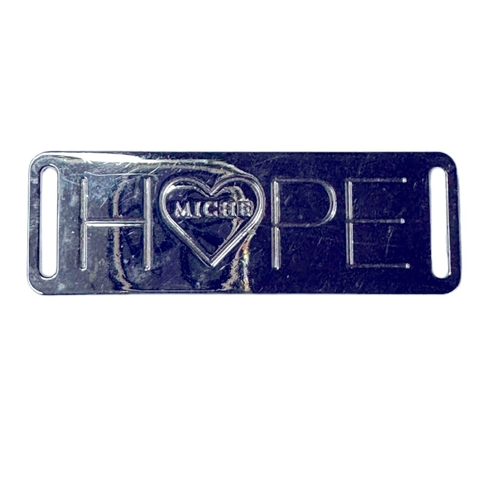 Miche HOPE Silver Plate Accessory Purse Charm Accent